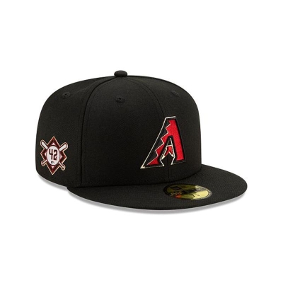 Arizona Diamondbacks Gorra | New Era MLB Jackie Robinson Day 59fifty Fitted Cap Mexico - Negros